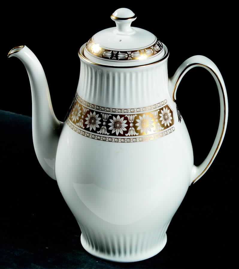 Marguerite Coffee Pot & Lid by Wedgwood-1