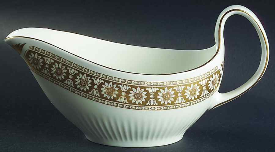 Marguerite Gravy Boat by Wedgwood-1