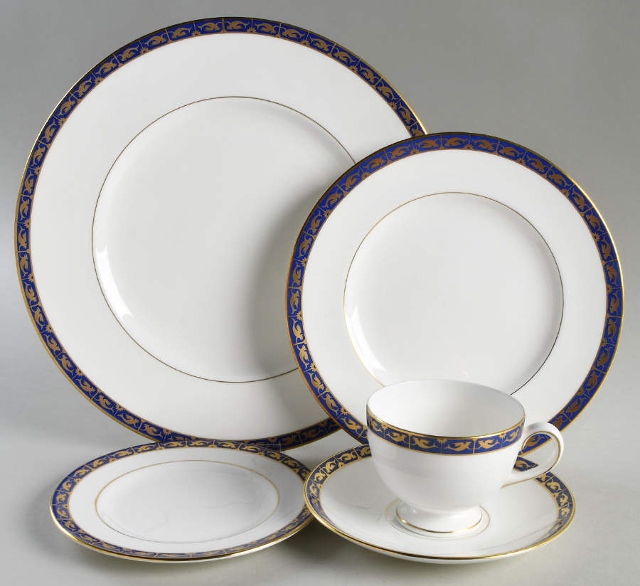 Marina Blue 40 Piece Estate Set by Wedgwood-1