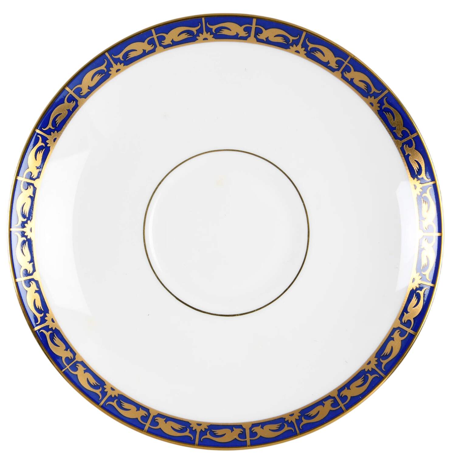 Marina Blue Saucer by Wedgwood-1