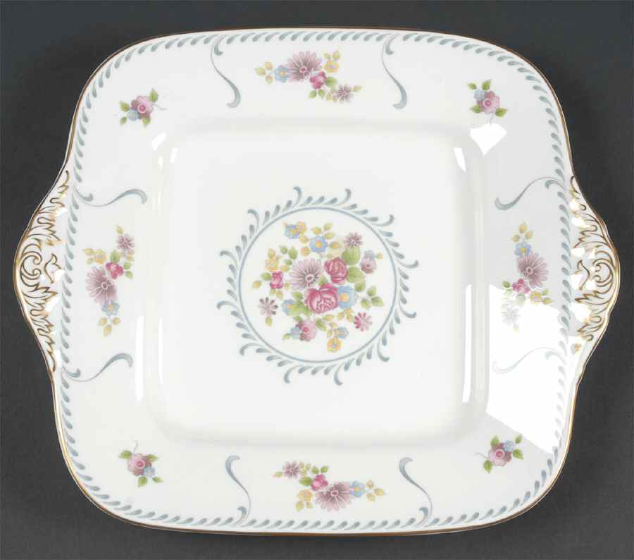 Marchmain Square Handled Cake Plate by Wedgwood-1