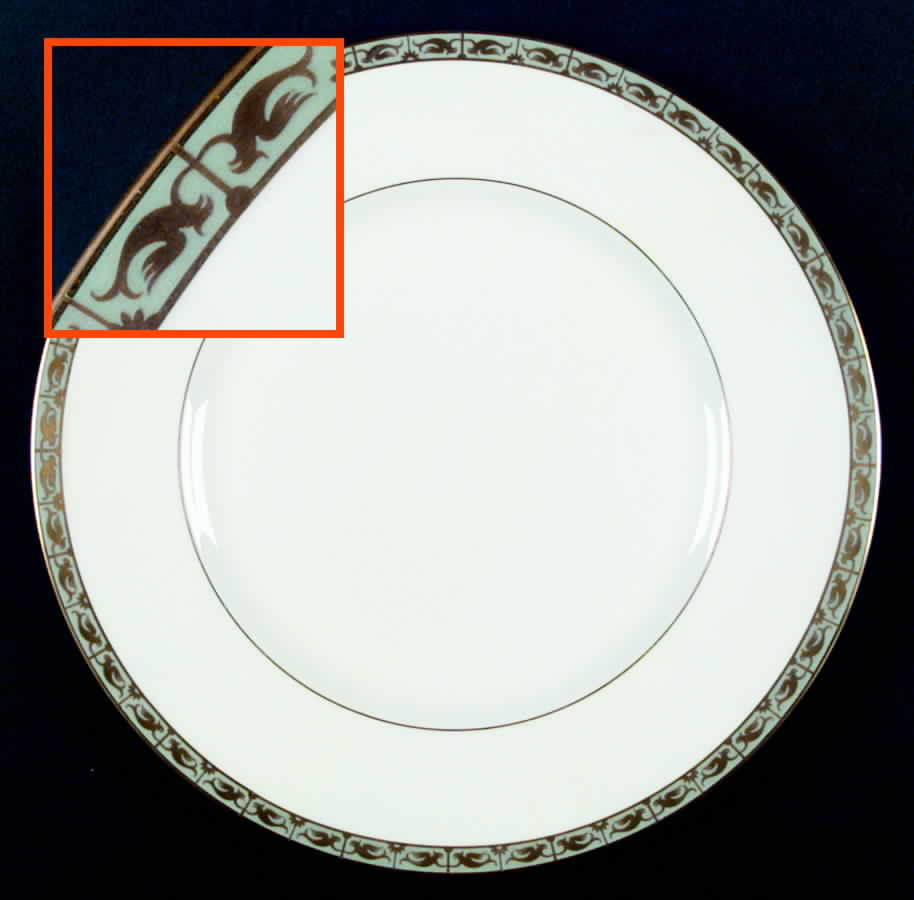 Marina Green Dinner Plate by Wedgwood-1