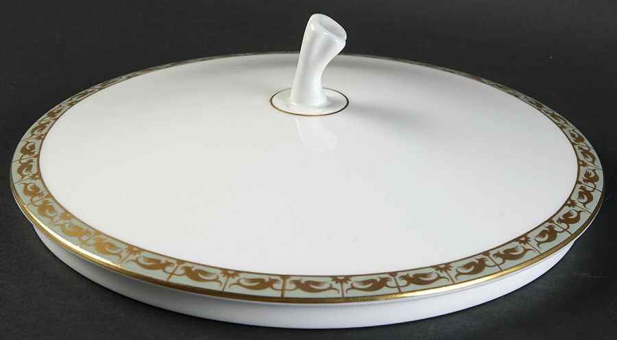 Marina Green Lid for Round Vegetable by Wedgwood-1