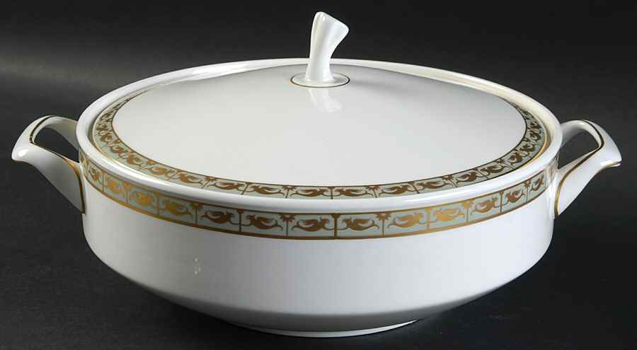 Marina Green Round Covered Vegetable by Wedgwood-1