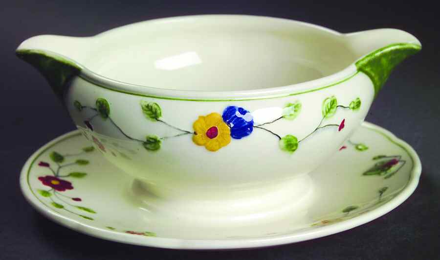 Marion Gravy Boat with Attached Underplate by Wedgwood-1
