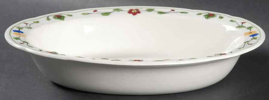 Marion 9" Oval Vegetable Bowl by Wedgwood-1
