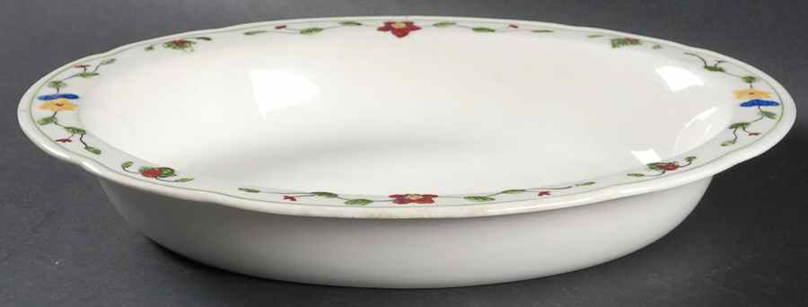 Marion 10" Oval Vegetable Bowl by Wedgwood-1
