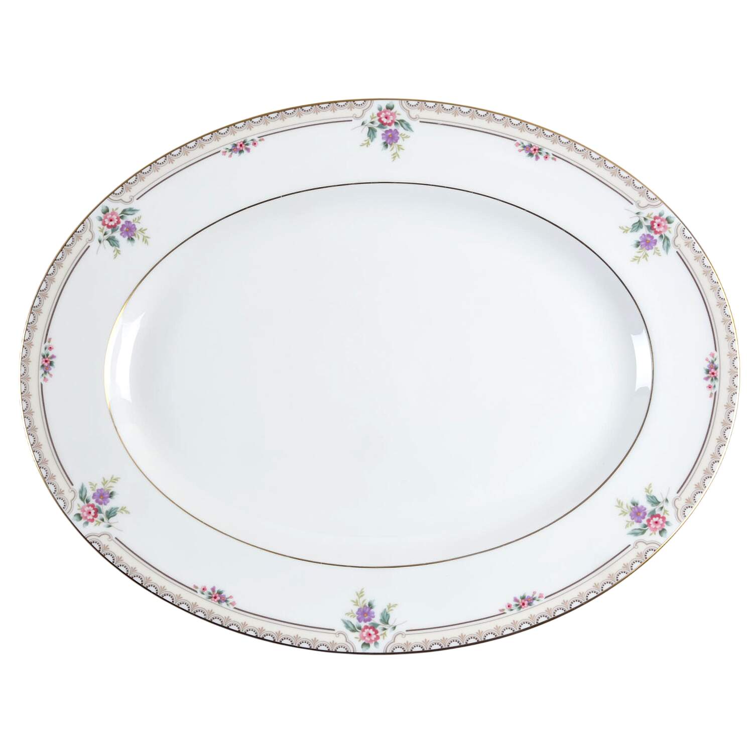 Markham 15" Oval Serving Platter by Wedgwood-1