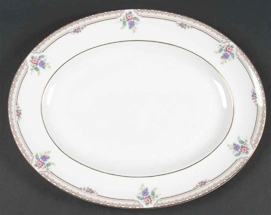 Markham 14" Oval Serving Platter by Wedgwood-1