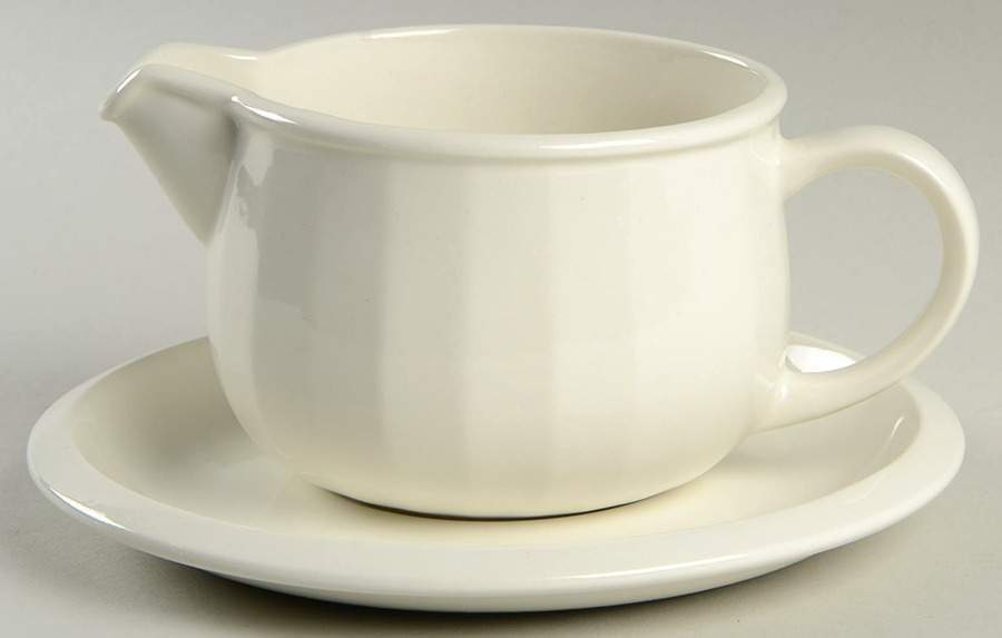 Marquess Round Gravy Boat & Underplate by Wedgwood-1