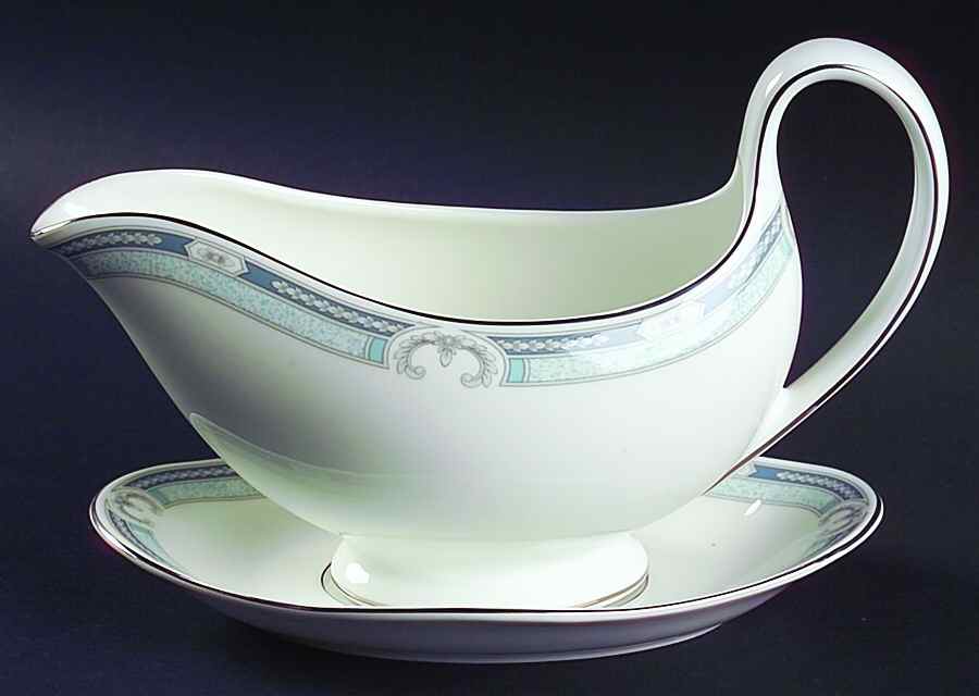 Masefield Gravy Boat & Underplate by Wedgwood-1