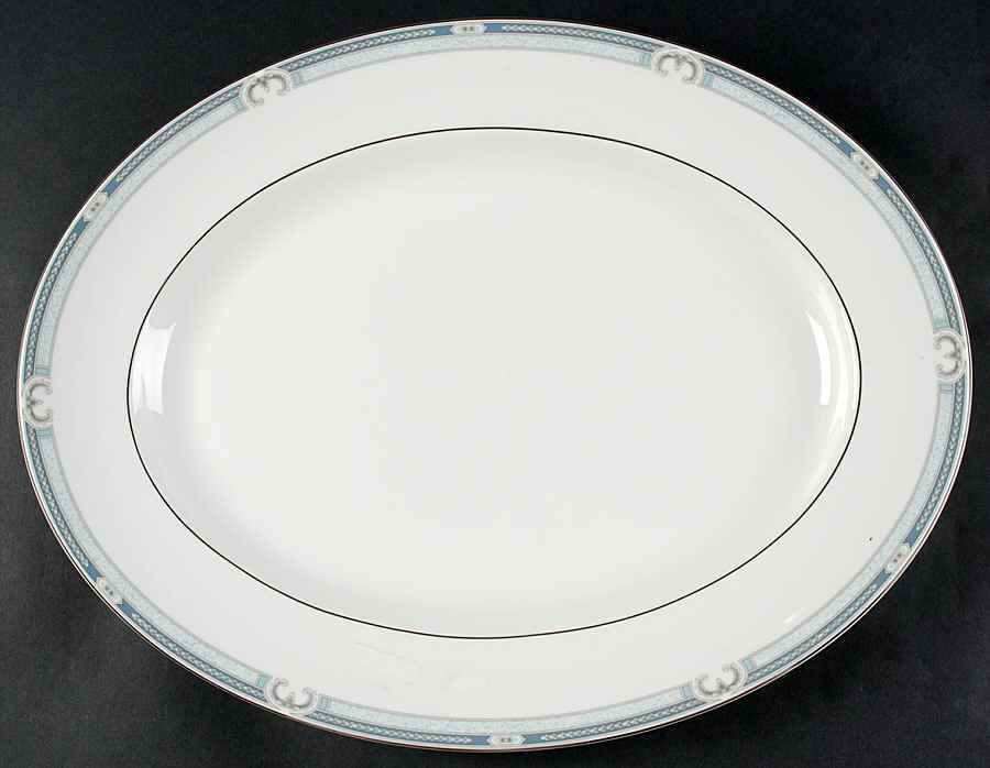 Masefield 17" Oval Serving Platter by Wedgwood-1