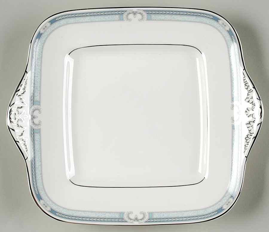 Masefield Square Handled Cake Plate by Wedgwood-1