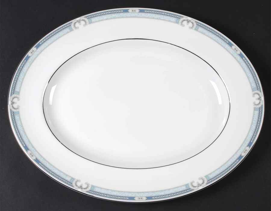 Masefield 14" Oval Serving Platter by Wedgwood-1