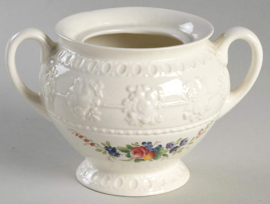 Mayfair (AL9338 , TK53, Wellesley Shape) Sugar Bowl No Lid by Wedgwood-1