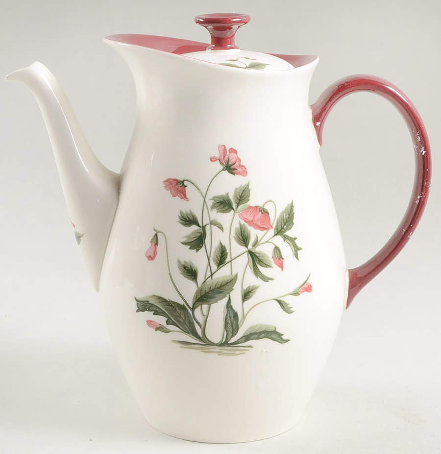 Mayfield Ruby Coffee Pot & Lid by Wedgwood-1