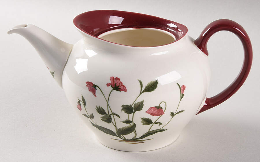 Mayfield Ruby Mini Teapot No Lid by Wedgwood-1