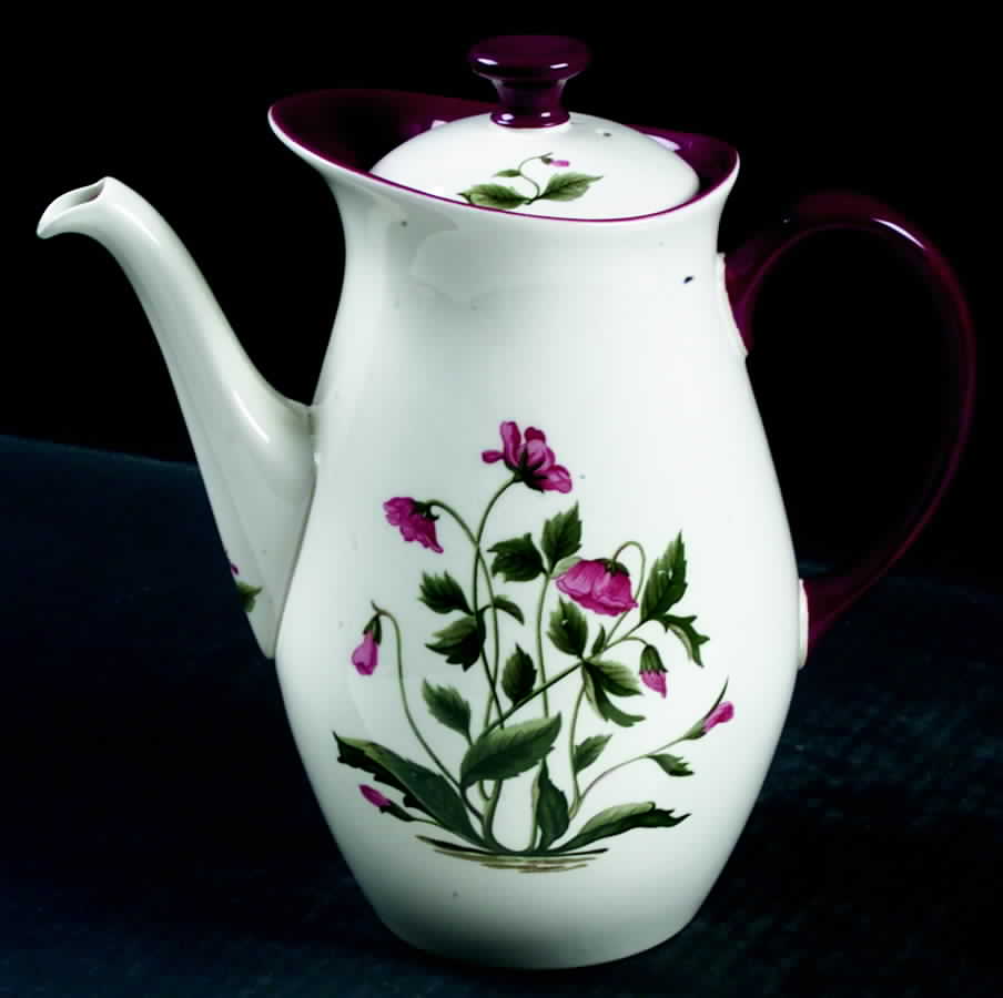 Mayfield Ruby Mini Coffee Pot & Lid by Wedgwood-1