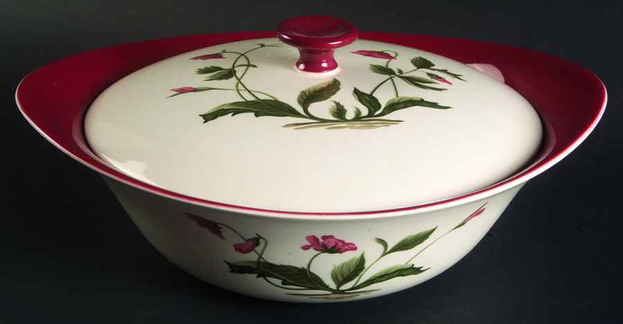 Mayfield Ruby Round Covered Vegetable by Wedgwood-1