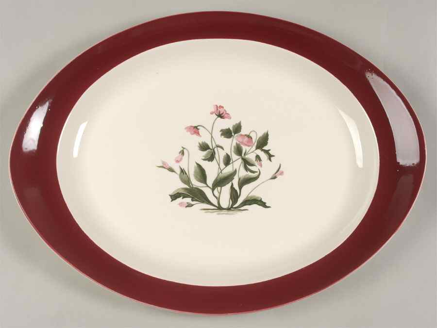Mayfield Ruby 16" Oval Serving Platter by Wedgwood-1