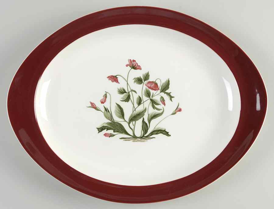 Mayfield Ruby 13" Oval Serving Platter by Wedgwood-1