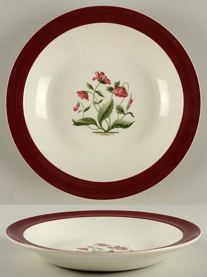 Mayfield Ruby Rim Soup Bowl by Wedgwood-1