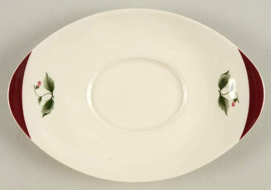 Mayfield Ruby Underplate for Gravy Boat by Wedgwood-1