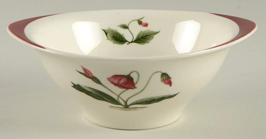 Mayfield Ruby Flat Cream Soup Bowl by Wedgwood-1