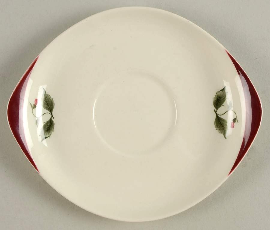 Mayfield Ruby Saucer for Cream Soup Bowl by Wedgwood-1