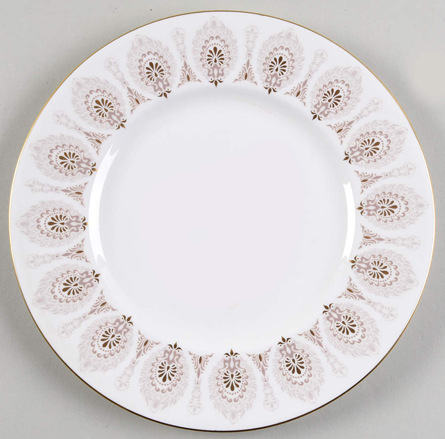 Medina Beige Luncheon Plate by Wedgwood-1