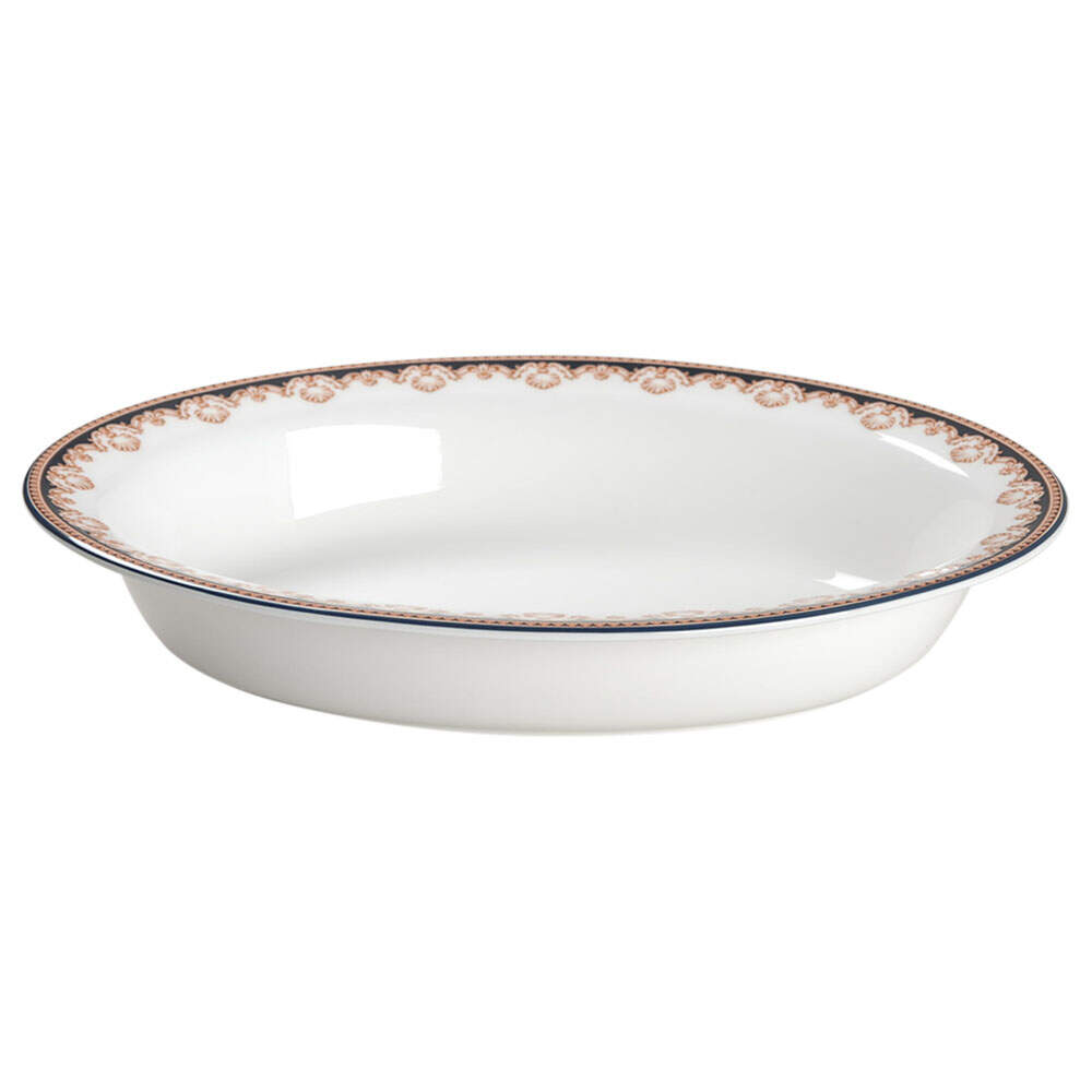 Medici 10" Oval Vegetable Bowl by Wedgwood-1