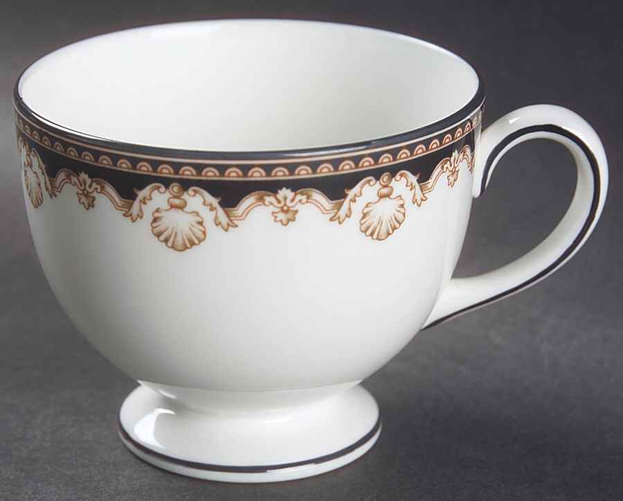 Medici Leigh Shape Footed Cup by Wedgwood-1