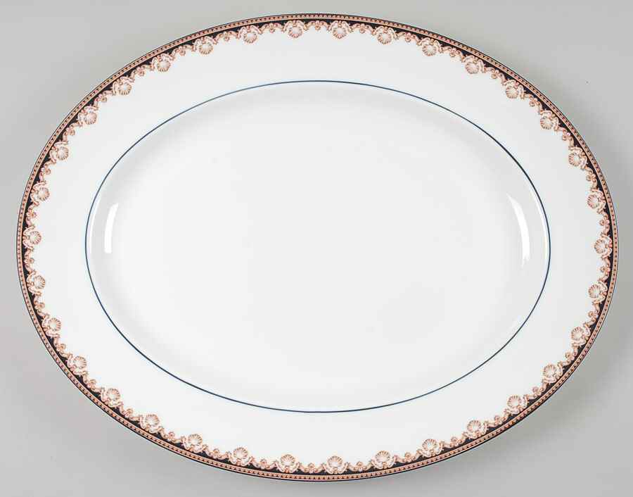 Medici 17" Oval Serving Platter by Wedgwood-1