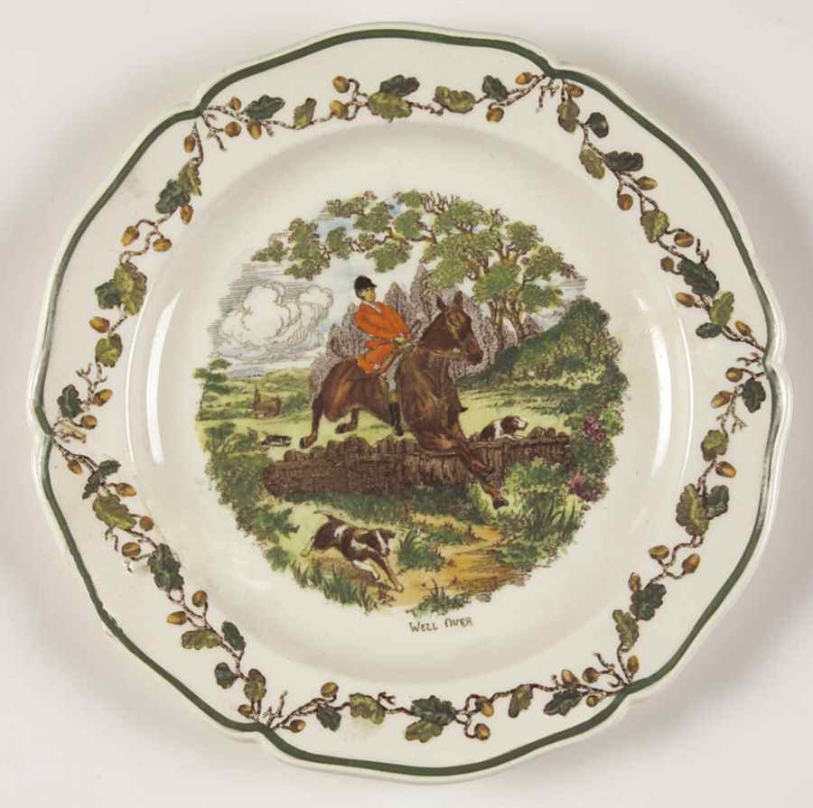 Meynell Hunt Bread & Butter Plate by Wedgwood-1