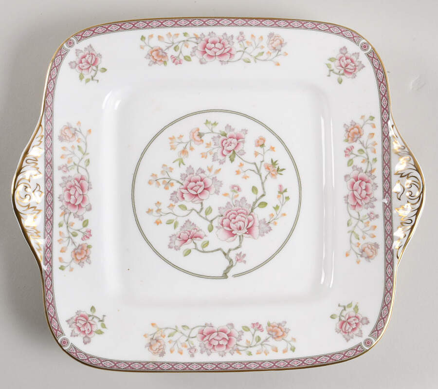Melford Square Handled Cake Plate by Wedgwood-1