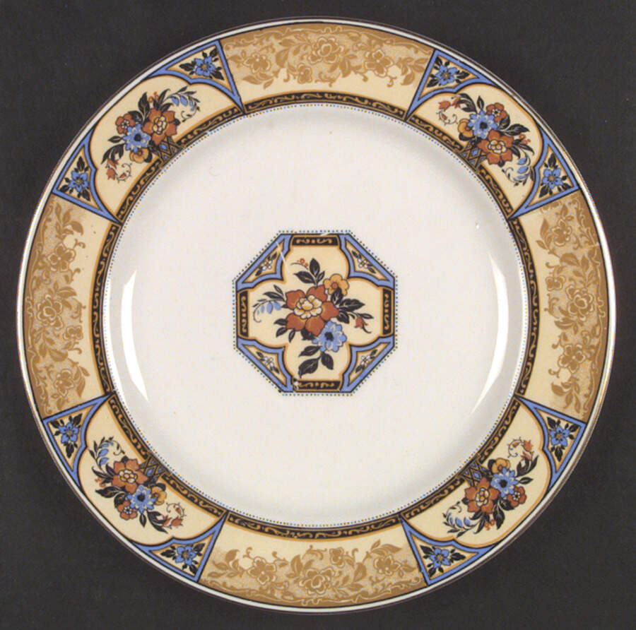 Melody White Dinner Plate by Wedgwood-1