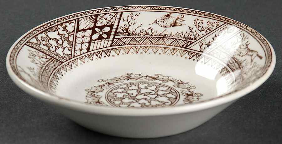 Melton Brown Fruit/Dessert (Sauce) Bowl by Wedgwood-1