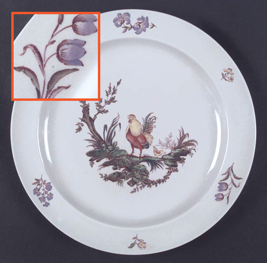 Mennecy Gray Dinner Plate by Wedgwood-1
