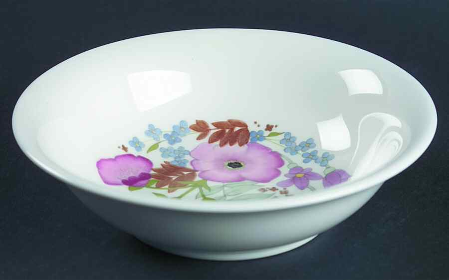 Meadow Sweet (Bone) Coupe Cereal Bowl by Wedgwood-1