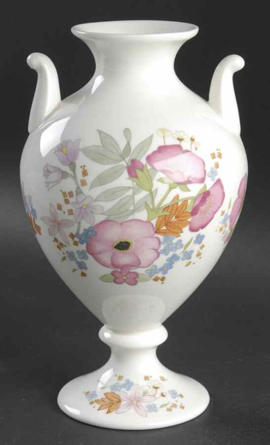 Meadow Sweet (Bone) 8" Vase by Wedgwood-1