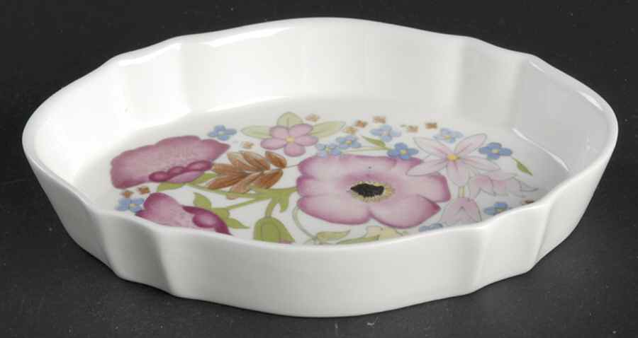Meadow Sweet (Bone) Silver Tray by Wedgwood-1