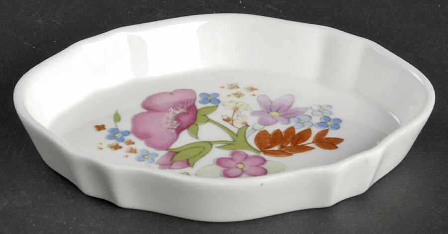 Meadow Sweet (Bone) Silver Tray by Wedgwood-1