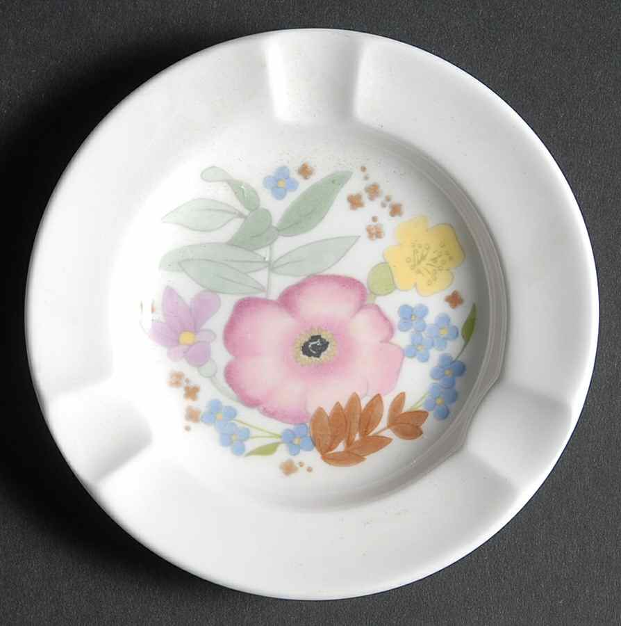 Meadow Sweet (Bone) Small Ashtray by Wedgwood-1