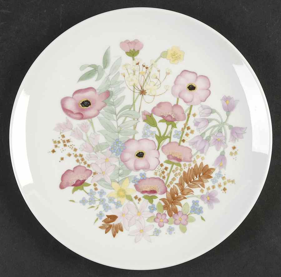 Meadow Sweet (Bone) Luncheon Plate by Wedgwood-1