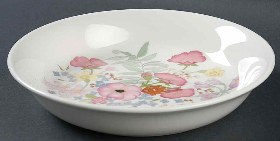 Meadow Sweet (Bone) Coupe Soup Bowl by Wedgwood-1