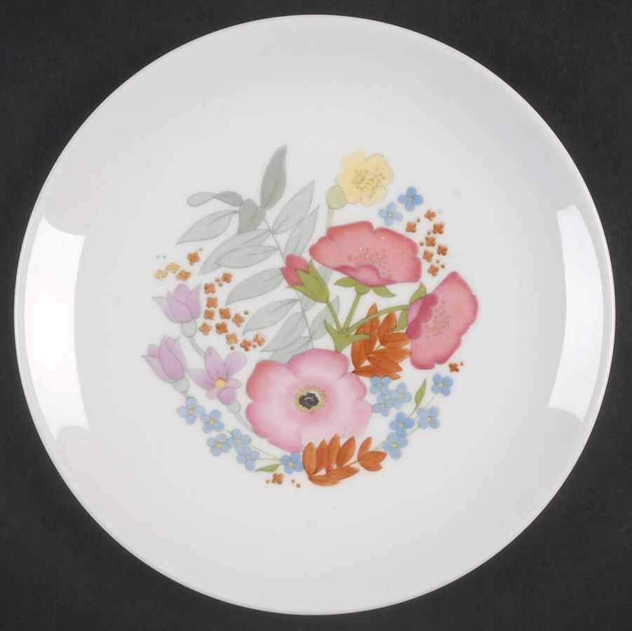 Meadow Sweet (Bone) Bread & Butter Plate by Wedgwood-1