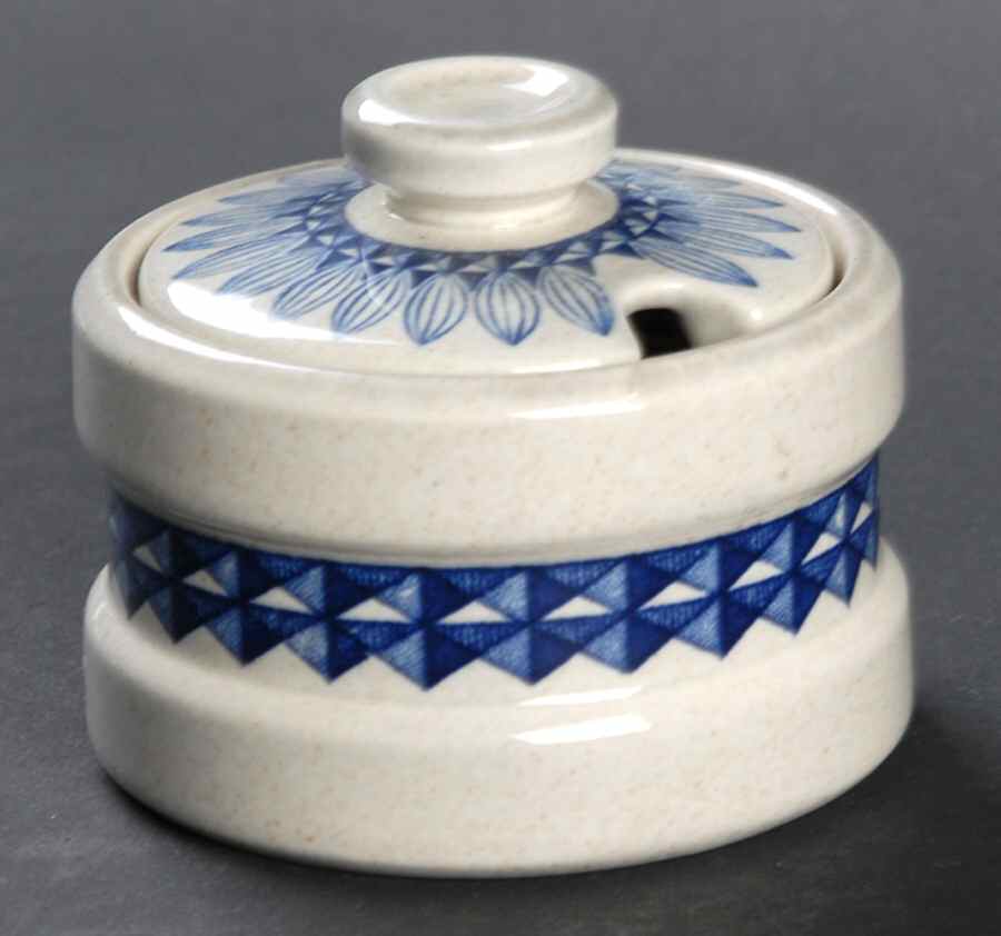 Mexico Mustard Jar & Lid by Wedgwood-1