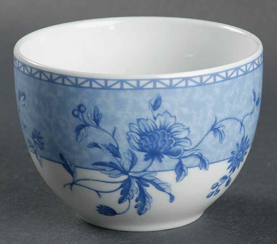 Mikado (Blue Flowers) Open Sugar Bowl by Wedgwood-1