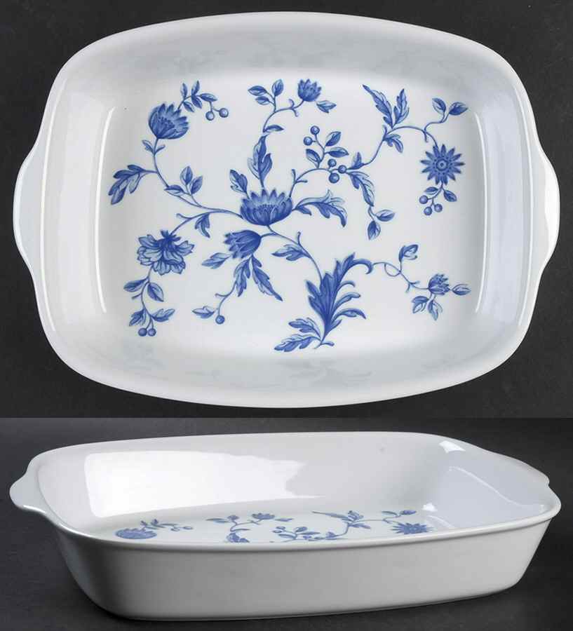 Mikado (Blue Flowers) 12" Lasagna by Wedgwood-1