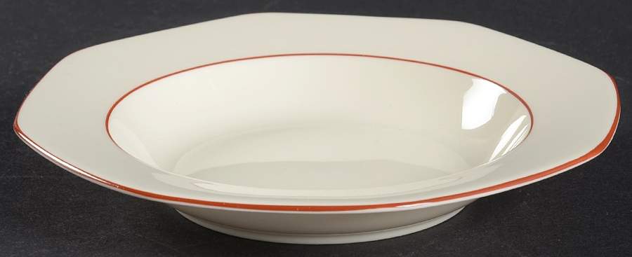 Milford (Octagonal, Earthenware) Rim Fruit/Dessert (Sauce) Bowl by Wedgwood-1
